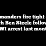 Commanders fire tight ends coach Ben Steele following DWI arrest last month