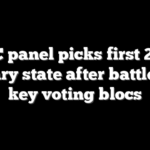 DNC panel picks first 2028 primary state after battle over key voting blocs
