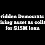 Debt-ridden Democrats tap a surprising asset as collateral for $15M loan