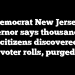 Democrat New Jersey governor says thousands of noncitizens discovered on voter rolls, purged