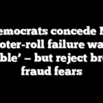 Democrats concede NJ voter-roll failure was ‘horrible’ — but reject broader fraud fears