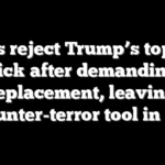 Dems reject Trump’s top spy pick after demanding replacement, leaving counter-terror tool in air