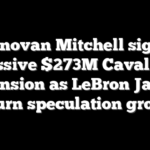 Donovan Mitchell signs massive $273M Cavaliers extension as LeBron James return speculation grows