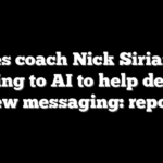Eagles coach Nick Sirianni is turning to AI to help deliver new messaging: report