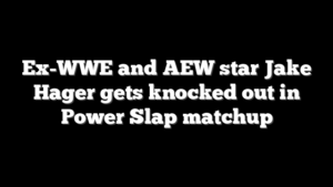 Ex-WWE and AEW star Jake Hager gets knocked out in Power Slap matchup