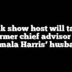 Ex-talk show host will take on former chief advisor to Kamala Harris’ husband