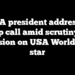 FIFA president addresses Trump call amid scrutiny over decision on USA World Cup star