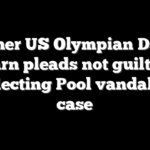 Former US Olympian David Hearn pleads not guilty in Reflecting Pool vandalism case