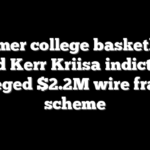 Former college basketball guard Kerr Kriisa indicted in alleged $2.2M wire fraud scheme