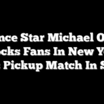 France Star Michael Olise Shocks Fans In New York, Plays Pickup Match In Socks