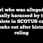 Girl who was allegedly sexually harassed by trans athlete in SCOTUS case speaks out after historic ruling