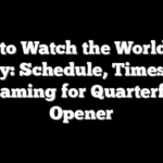 How to Watch the World Cup Today: Schedule, Times, TV, Streaming for Quarterfinal Opener