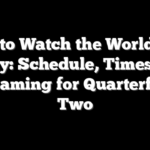 How to Watch the World Cup Today: Schedule, Times, TV, Streaming for Quarterfinal Two