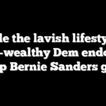 Inside the lavish lifestyle of ultra-wealthy Dem endorsed by top Bernie Sanders group