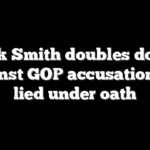 Jack Smith doubles down against GOP accusations he lied under oath