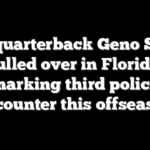 Jets quarterback Geno Smith pulled over in Florida, marking third police encounter this offseason