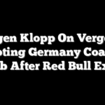 Jürgen Klopp On Verge Of Accepting Germany Coaching Job After Red Bull Exit