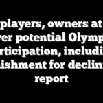 MLB players, owners at odds over potential Olympic participation, including punishment for declining: report