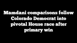 Mamdani comparisons follow Colorado Democrat into pivotal House race after primary win