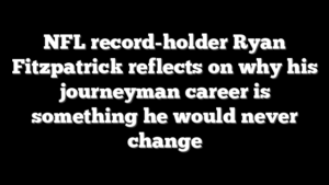 NFL record-holder Ryan Fitzpatrick reflects on why his journeyman career is something he would never change
