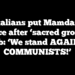 NY Italians put Mamdani on notice after ‘sacred ground’ snub: ‘We stand AGAINST COMMUNISTS!’