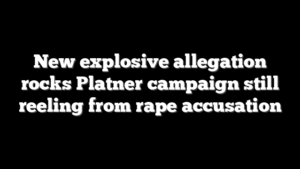 New explosive allegation rocks Platner campaign still reeling from rape accusation