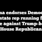 Obama endorses Democratic Iowa state rep running for US Senate against Trump-backed House Republican