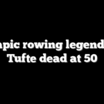 Olympic rowing legend Olaf Tufte dead at 50