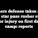 Panthers defense takes major hit as star pass rusher suffers major injury on first day of camp: reports