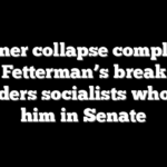 Platner collapse completes John Fetterman’s break from Sanders socialists who put him in Senate