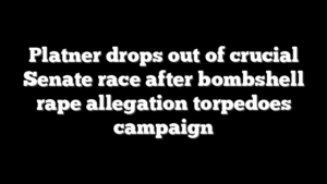 Platner drops out of crucial Senate race after bombshell rape allegation torpedoes campaign
