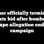 Platner officially terminates Senate bid after bombshell rape allegation ends campaign