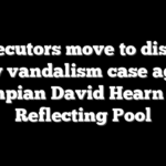 Prosecutors move to dismiss felony vandalism case against Olympian David Hearn over Reflecting Pool
