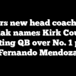 Raiders new head coach Klint Kubiak names Kirk Cousins starting QB over No. 1 pick Fernando Mendoza