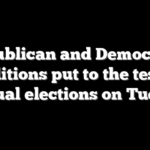 Republican and Democratic coalitions put to the test in unusual elections on Tuesday