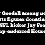 Roger Goodell among notable sports figures donating to ex-NFL kicker Jay Feely’s Trump-endorsed House bid