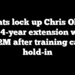 Saints lock up Chris Olave with 4-year extension worth $132M after training camp hold-in