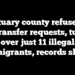 Sanctuary county refused 615 ICE transfer requests, turned over just 11 illegal immigrants, records show