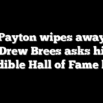 Sean Payton wipes away tears after Drew Brees asks him for incredible Hall of Fame honor
