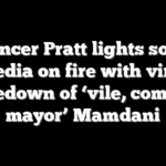 Spencer Pratt lights social media on fire with viral takedown of ‘vile, commie mayor’ Mamdani