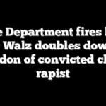 State Department fires back after Walz doubles down on pardon of convicted child rapist