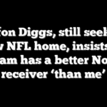 Stefon Diggs, still seeking new NFL home, insists no team has a better No 2 receiver ‘than me’