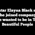 TNA star Elayna Black shares why she joined company, how she wanted to be in The Beautiful People