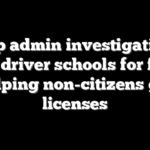 Trump admin investigating 75 truck driver schools for fraud, helping non-citizens get licenses