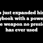 Trump just expanded his tariff playbook with a powerful trade weapon no president has ever used