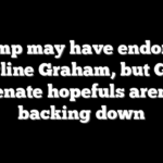 Trump may have endorsed Darline Graham, but GOP Senate hopefuls aren’t backing down