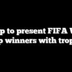 Trump to present FIFA World Cup winners with trophy