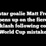 US star goalie Matt Freese opens up on the fierce backlash following costly World Cup mistake