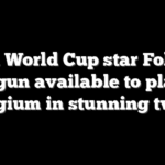 USA World Cup star Folarin Balogun available to play vs Belgium in stunning twist