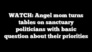 WATCH: Angel mom turns tables on sanctuary politicians with basic question about their priorities